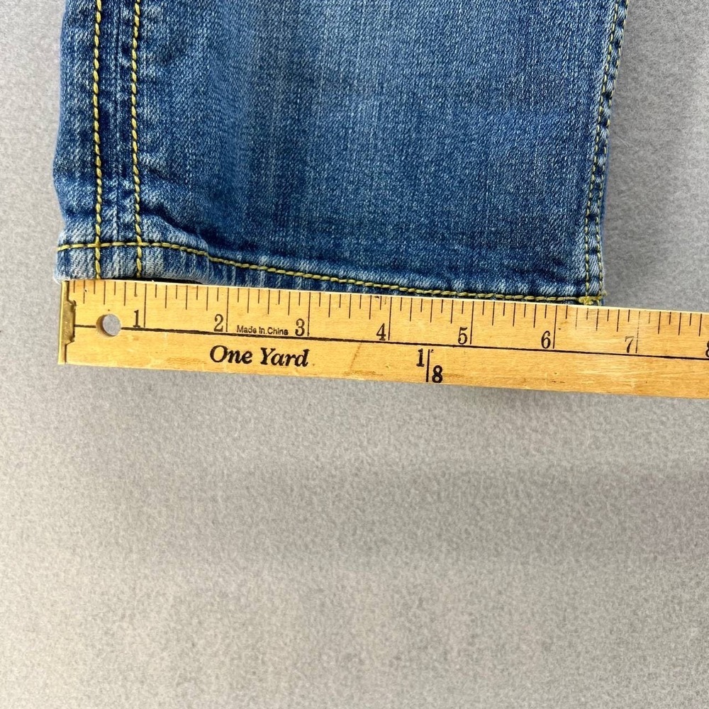 Vigoss Women's Denim Shorts Size 13/14 Embroidered Button Flap Pockets - Picture 7 of 13